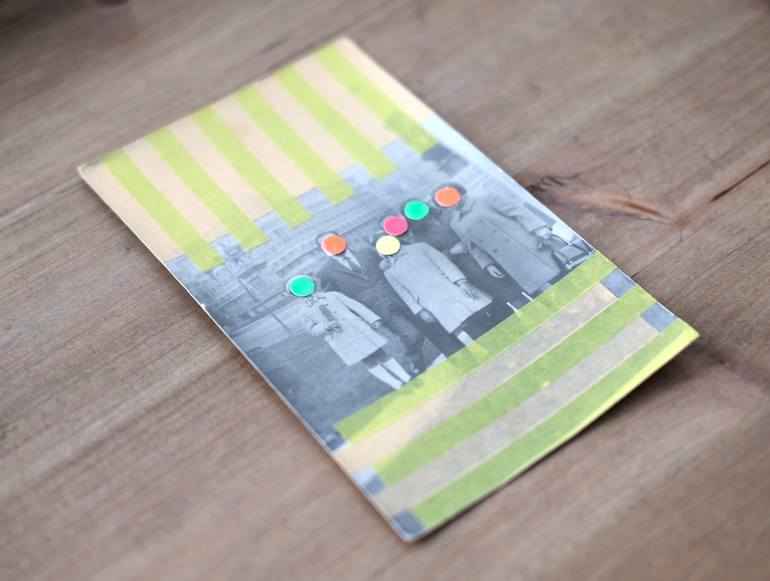 Original Conceptual Family Collage by Naomi Vona