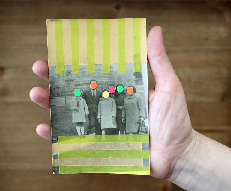 Original Conceptual Family Collage by Naomi Vona