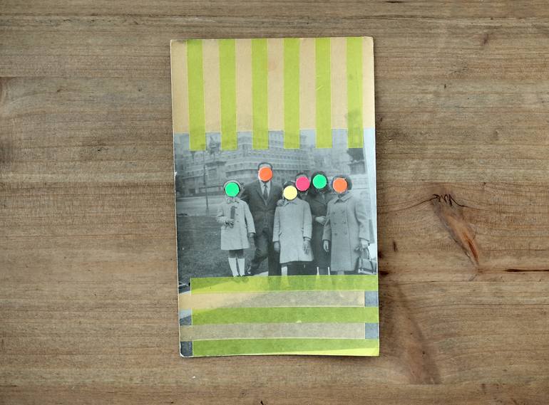 Original Conceptual Family Collage by Naomi Vona