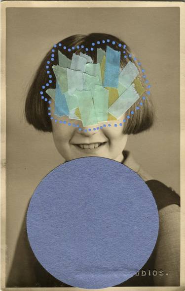Print of Children Collage by Naomi Vona