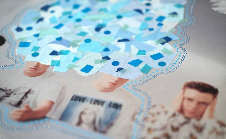 Original Conceptual Music Collage by Naomi Vona