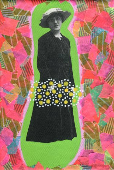 Print of Dada Women Collage by Naomi Vona