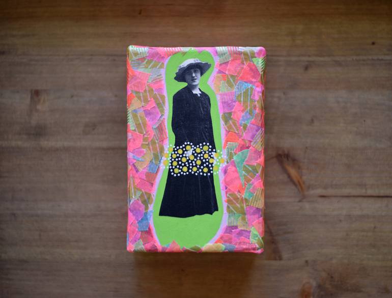 Original Dada Women Collage by Naomi Vona