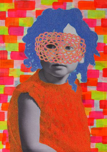 Print of Conceptual Children Collage by Naomi Vona