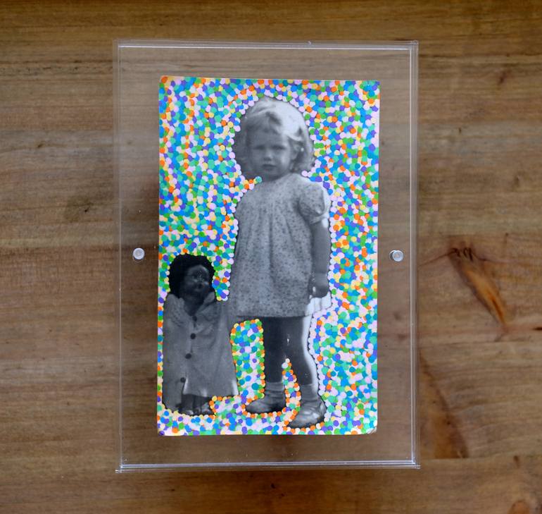 Original Conceptual Children Collage by Naomi Vona