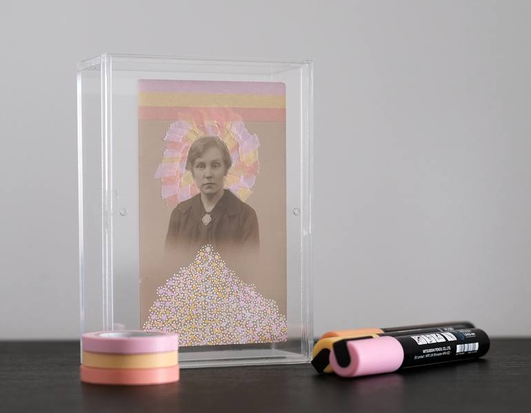 Original Conceptual Women Collage by Naomi Vona