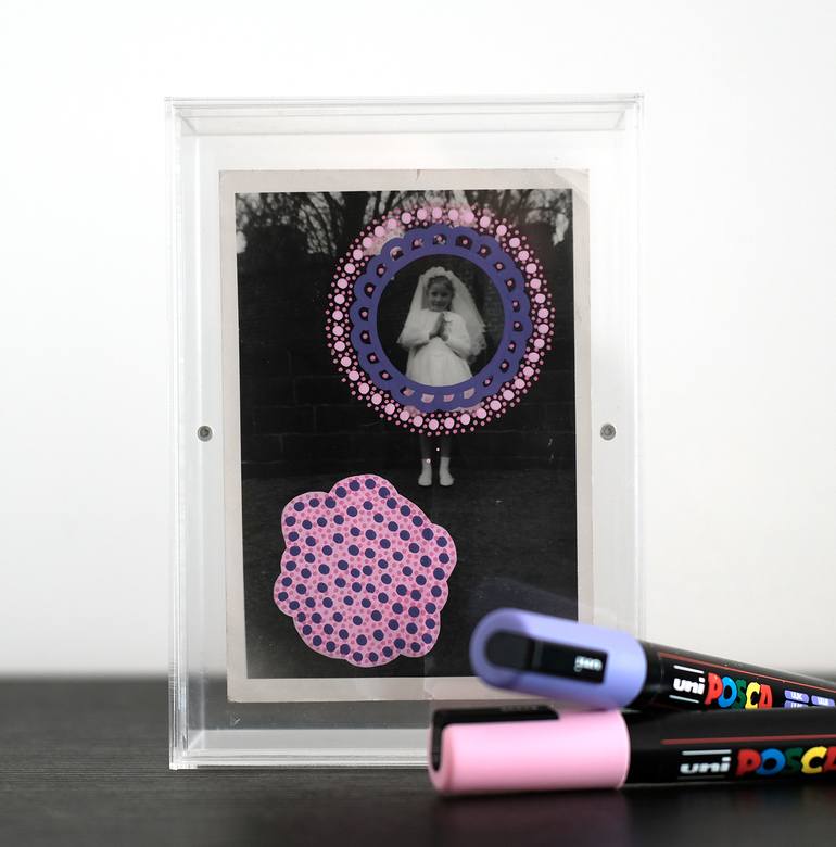 Original Conceptual Religion Collage by Naomi Vona