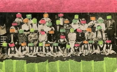 Print of Conceptual People Collage by Naomi Vona