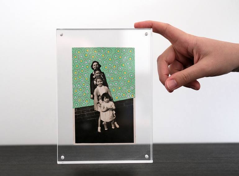 Original Conceptual Family Collage by Naomi Vona