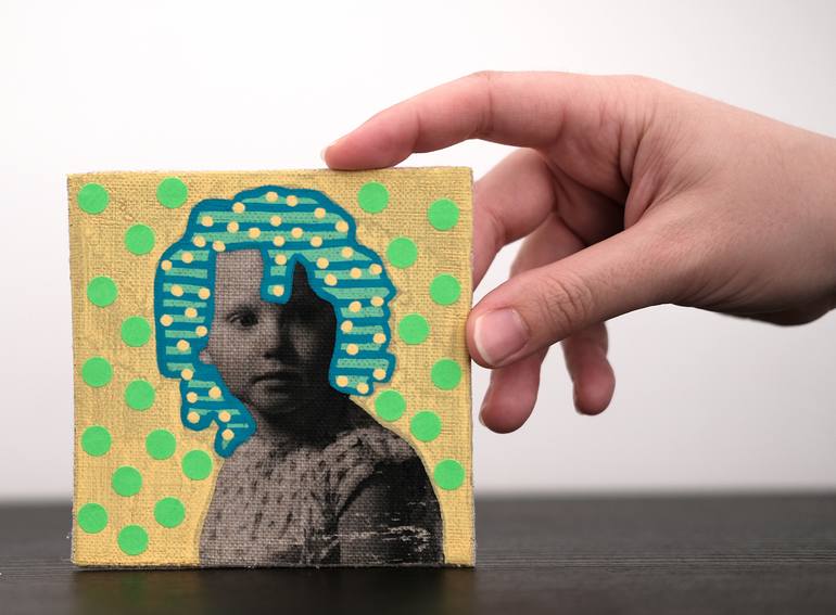 Original Conceptual Children Collage by Naomi Vona