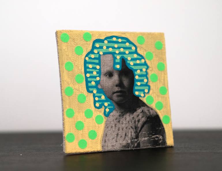 Original Conceptual Children Collage by Naomi Vona