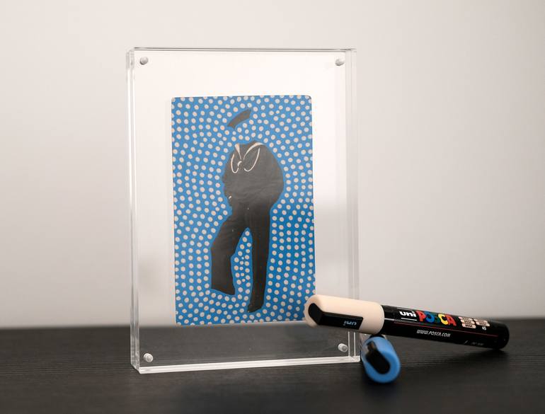 Original Abstract People Collage by Naomi Vona