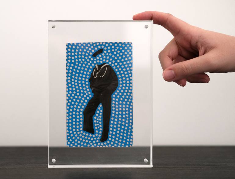 Original Abstract People Collage by Naomi Vona
