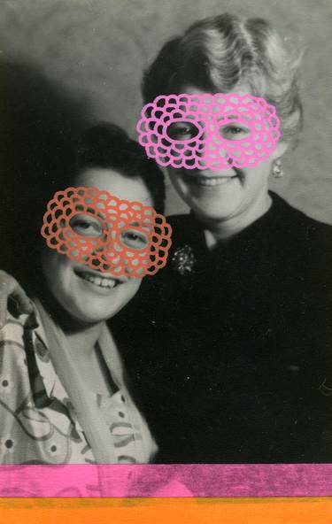 Print of Conceptual Family Collage by Naomi Vona