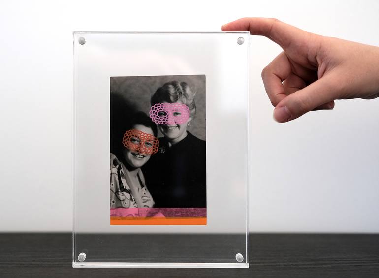 Original Conceptual Family Collage by Naomi Vona