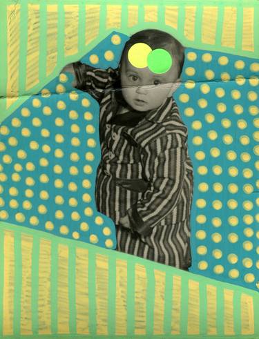 Print of Dada Children Collage by Naomi Vona