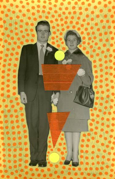 Print of Conceptual Time Collage by Naomi Vona