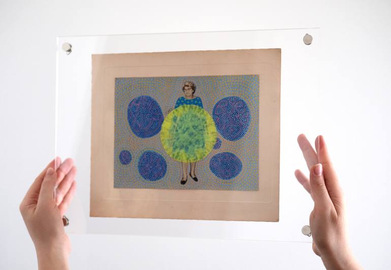 Original Conceptual Politics Collage by Naomi Vona