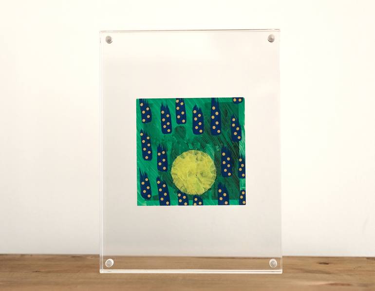 Original Abstract People Collage by Naomi Vona