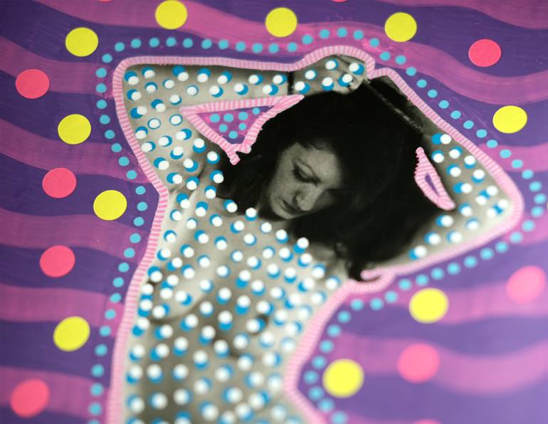 Original Abstract Women Collage by Naomi Vona