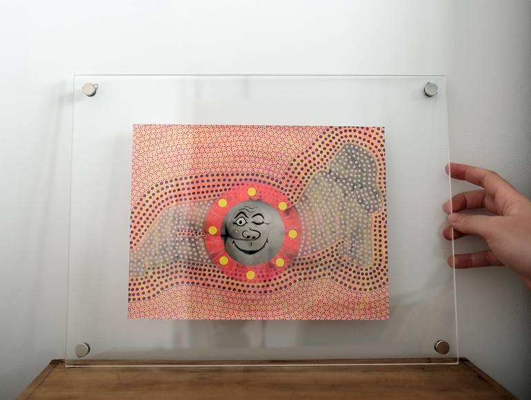 Original Abstract Humor Collage by Naomi Vona