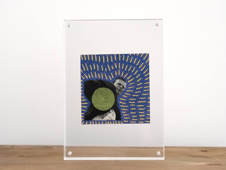 Original Abstract Men Collage by Naomi Vona