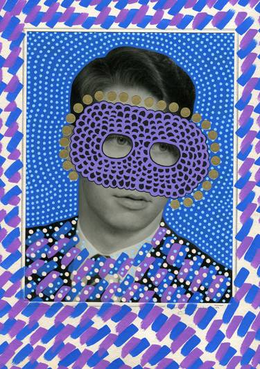 Print of Men Collage by Naomi Vona