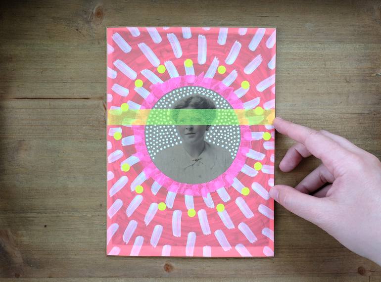 Original Conceptual Travel Collage by Naomi Vona