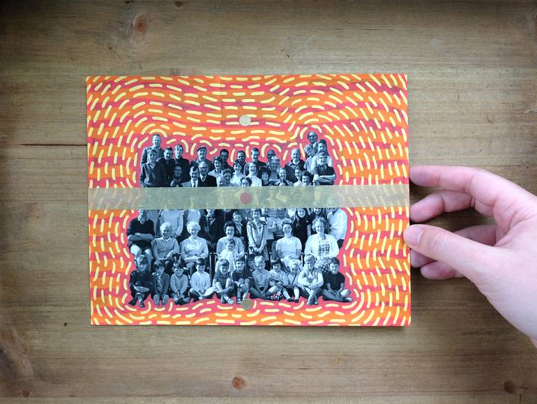 Original Dada Music Collage by Naomi Vona