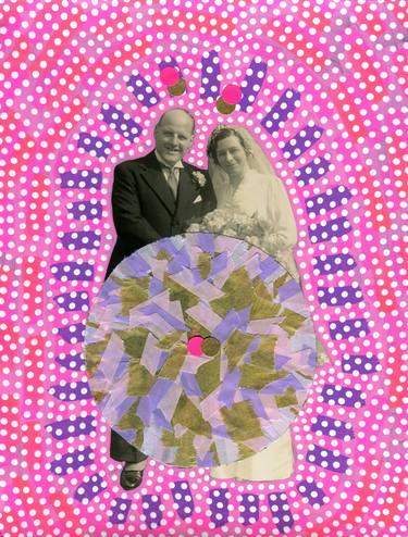 Original Conceptual Love Collage by Naomi Vona