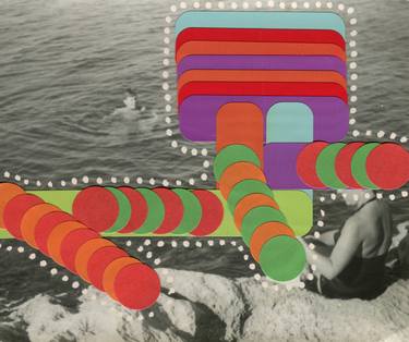 Print of Conceptual Seascape Collage by Naomi Vona