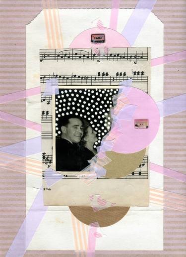 Print of Abstract Music Collage by Naomi Vona