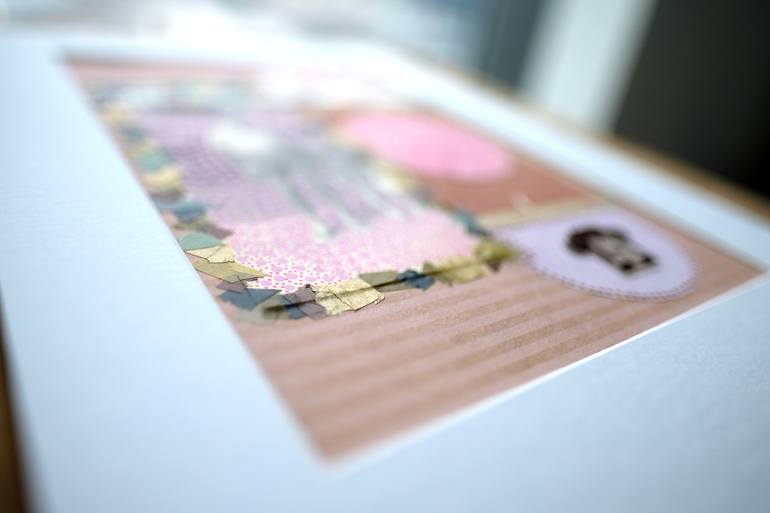 Original Abstract Family Collage by Naomi Vona