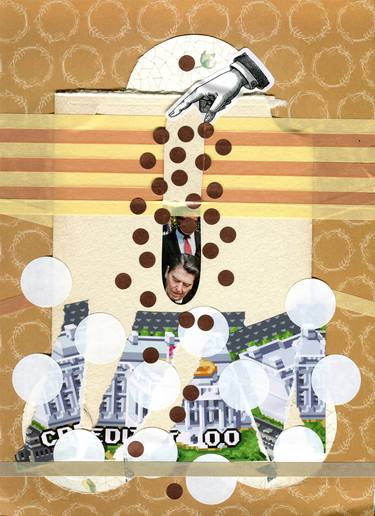 Print of Abstract Political Collage by Naomi Vona