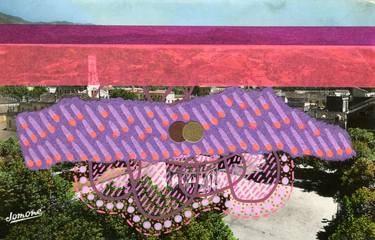 Original Landscape Collage by Naomi Vona