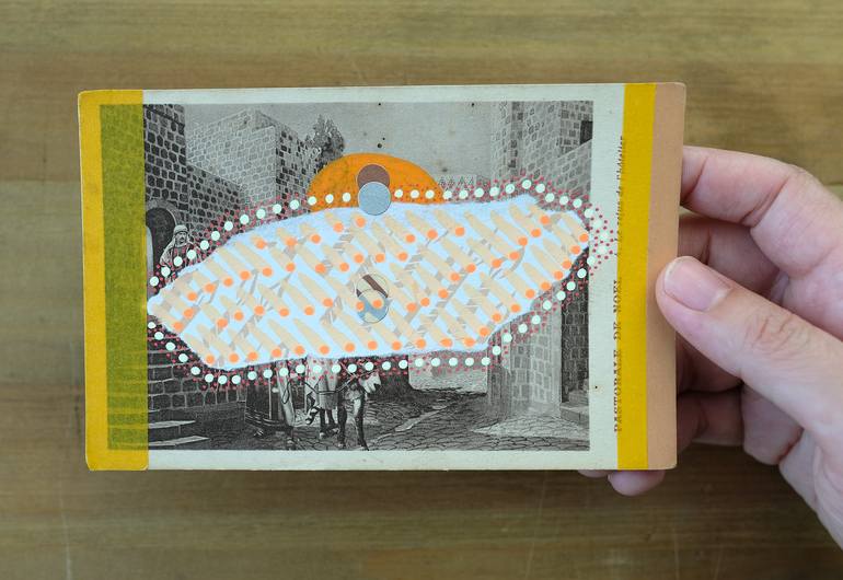 Original Abstract Other Collage by Naomi Vona