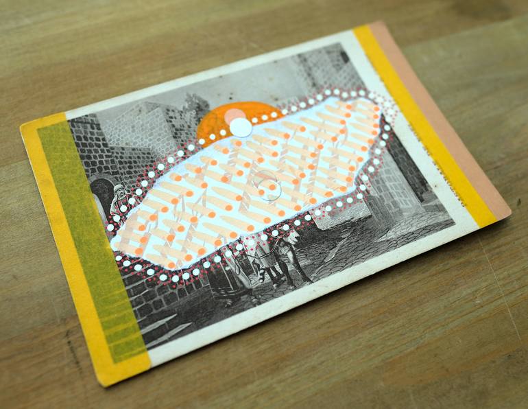 Original Abstract Other Collage by Naomi Vona