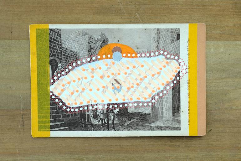 Original Abstract Other Collage by Naomi Vona