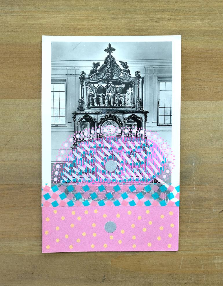 Original Religion Collage by Naomi Vona