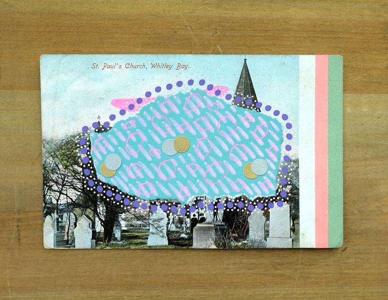 Original Abstract Other Collage by Naomi Vona