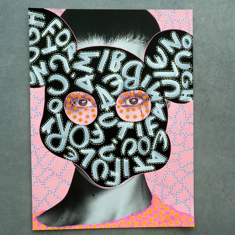 Original Conceptual Fashion Drawing by Naomi Vona