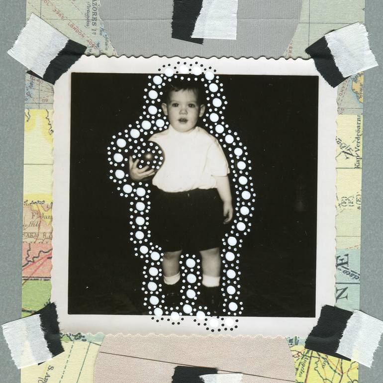 Original Kids Collage by Naomi Vona