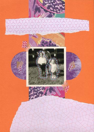 Print of Abstract Kids Collage by Naomi Vona