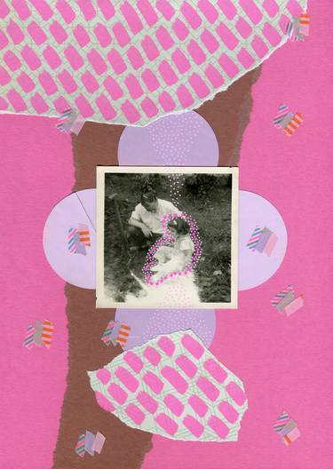 Print of Abstract Family Collage by Naomi Vona