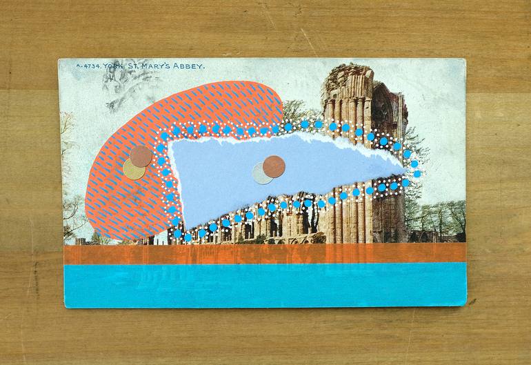 Original Architecture Collage by Naomi Vona