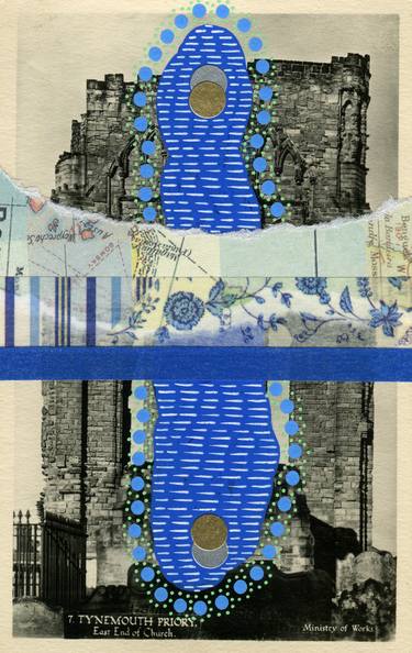 Print of Abstract Architecture Collage by Naomi Vona