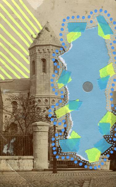 Original Architecture Collage by Naomi Vona