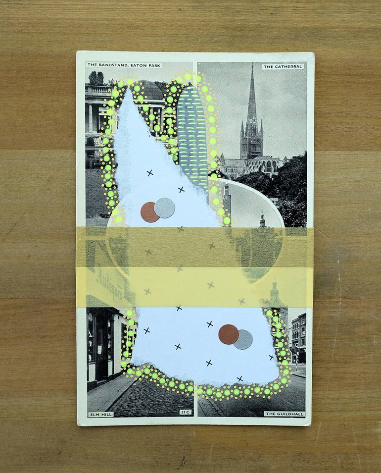 Original Cities Collage by Naomi Vona
