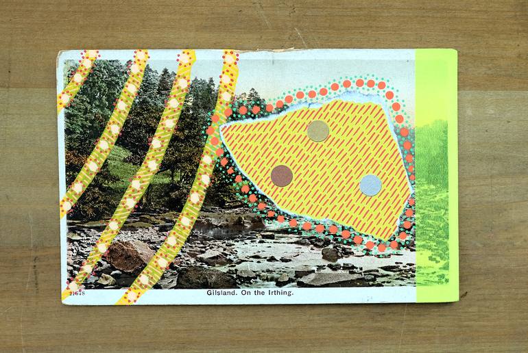 Original Nature Collage by Naomi Vona