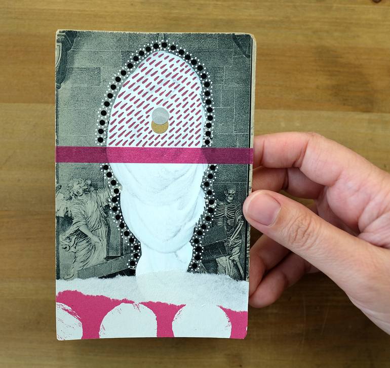 Original Abstract Architecture Collage by Naomi Vona